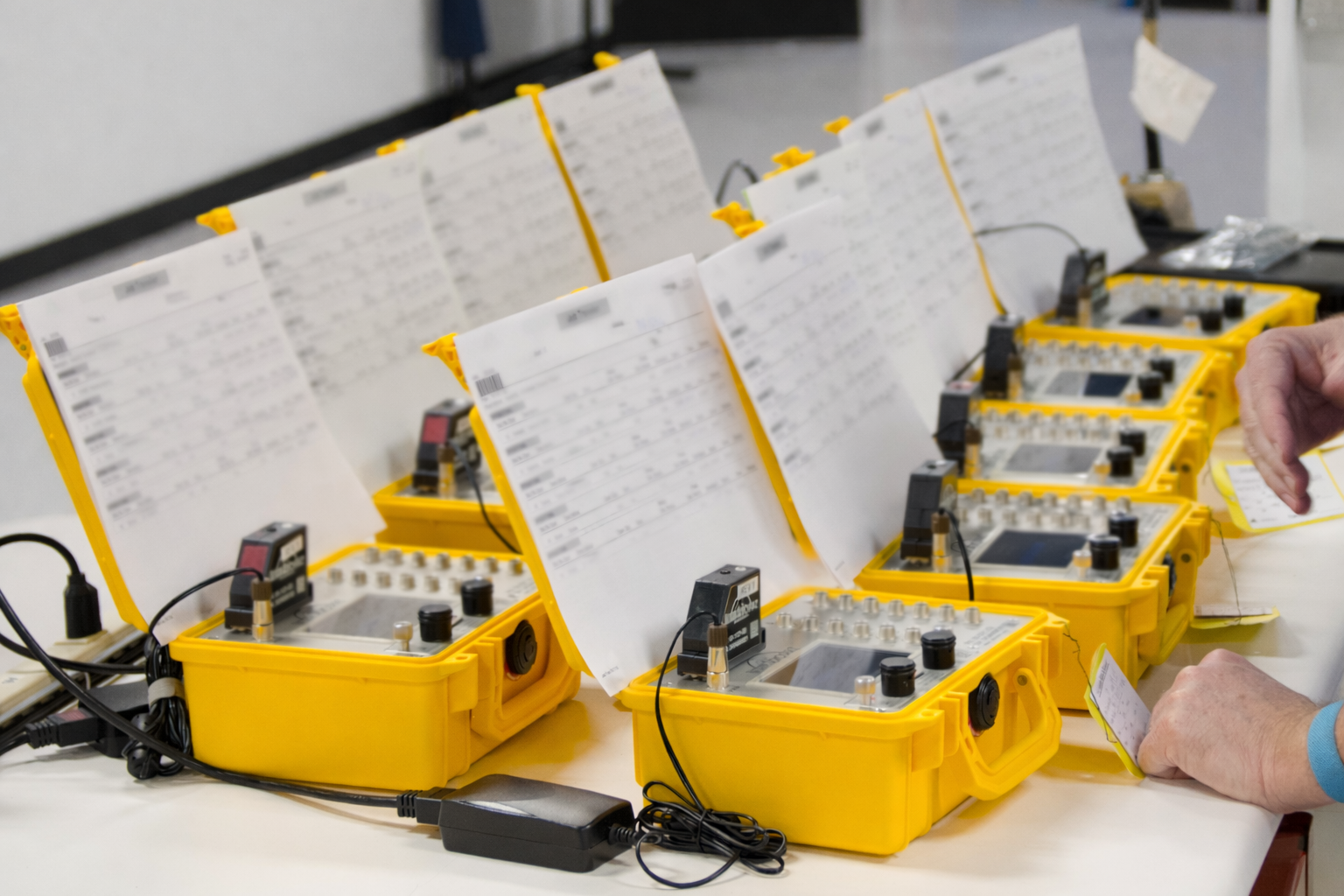 Prepared ULTRAX equipment arranged for support, fielding, or service readiness.